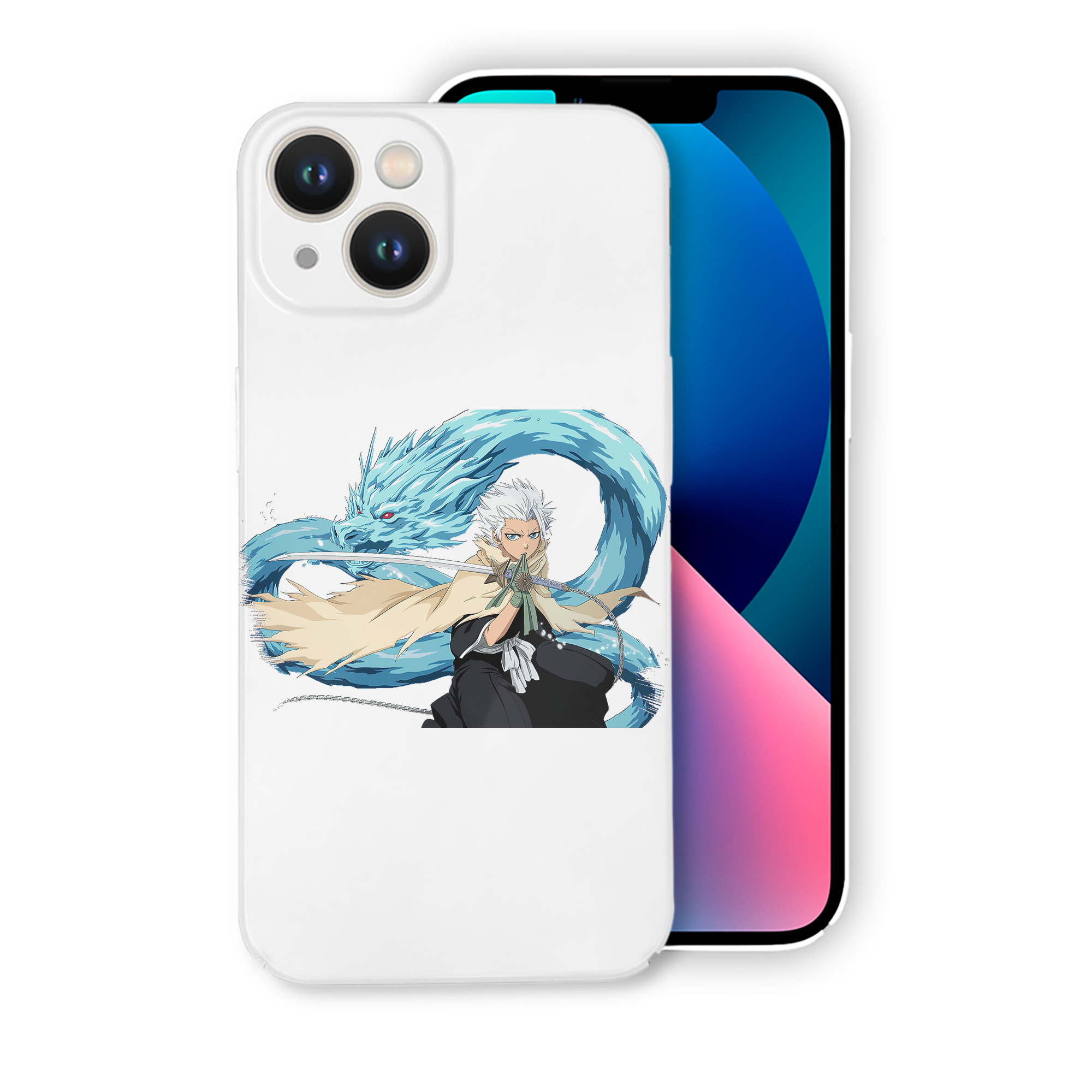 （画像用） ブリーチ 日番谷冬獅郎（ひつがや とうしろう） BLEACH Hitsugaya Toushirou 【iPhone 14シリーズ対応】ハードケース